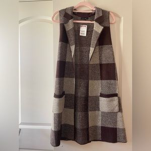 Oversized Sweater Vest